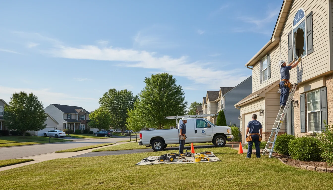 Expert window installer providing residential service in Naples, TX